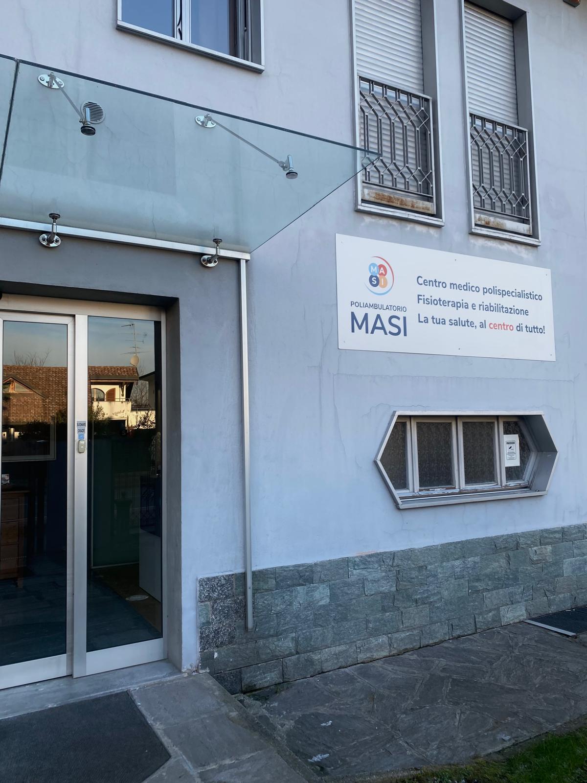 Esterno del poliambulatorio Masi
